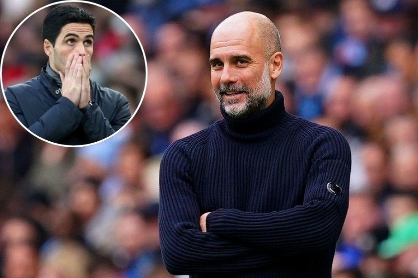 Pep Guardiola nhắc Arsenal 'không phải nhà vô địch' khi Man City áp sát trong cuộc đua Premier League 738355