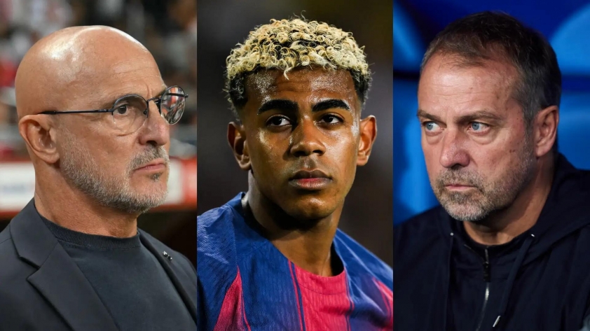 Luis de la Fuente sốc khi Lamine Yamal rời tuyển Tây Ban Nha trước vòng loại World Cup 739451