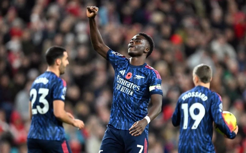 Bukayo Saka ca ngợi 'thủ lĩnh' Declan Rice và trấn an người hâm mộ Arsenal 740076