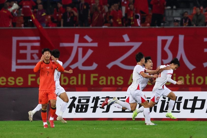 Phản ứng của CĐV Trung Quốc khi đội nhà để thua U22 Việt Nam 1 622