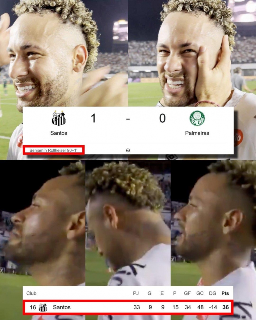 Neymar rơi lệ ngày Santos làm nên lịch sử bất ngờ 5 Neymar bật khóc trong ngày Santos tạo địa chấn lịch sử 742233