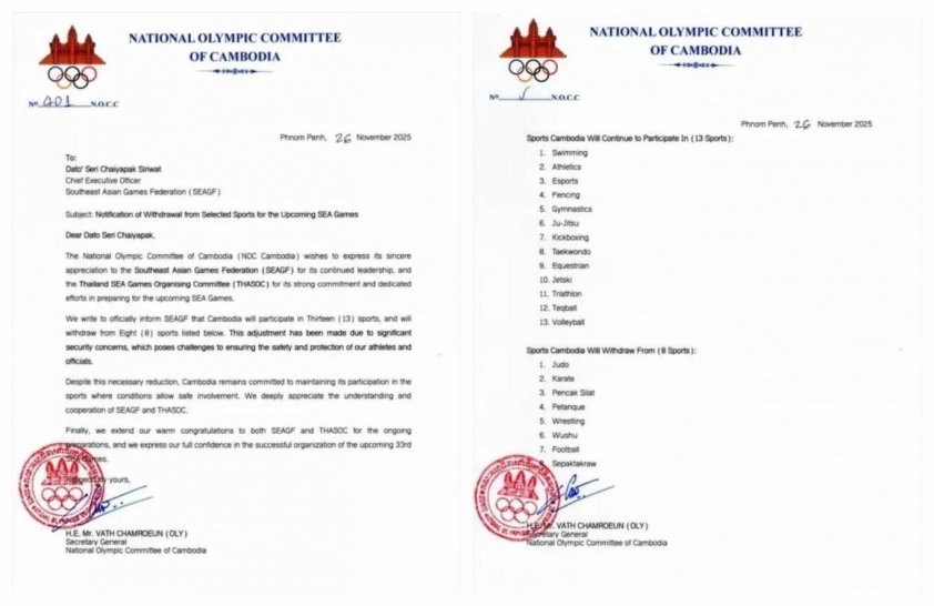 U22 Campuchia có động thái kỳ lạ trong ngày rút khỏi SEA Games 749219