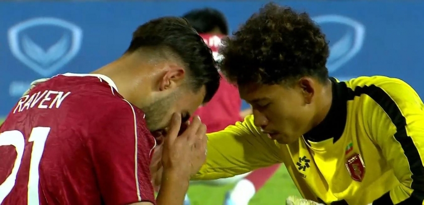 Cầu thủ U22 Indonesia khóc nức nở vì bị loại ở SEA Games 759239