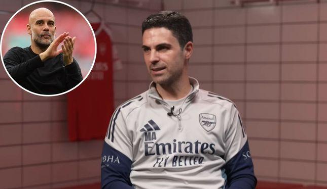 Arteta cho rằng Pep là HLV giỏi nhất lịch sử.