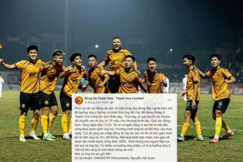 CĐV Thanh Hóa ủng hộ đội nhà đặc biệt trong lúc khó khăn 4 t9