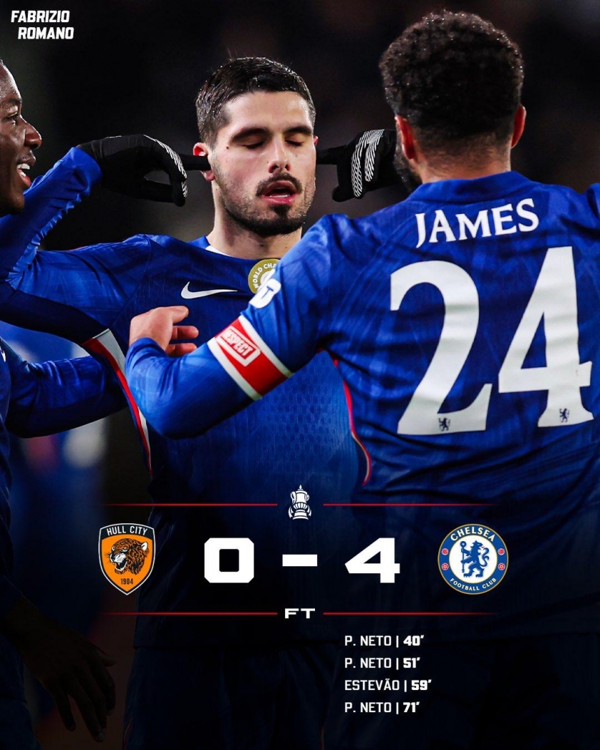 "Sao Bồ Đào Nha lập hat-trick khiến HLV Chelsea phấn khích" 4 r6