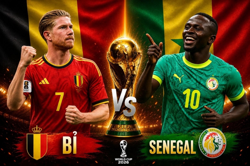 Xem trực tiếp Bỉ vs Senegal - World Cup 2026 ở đâu? 859200