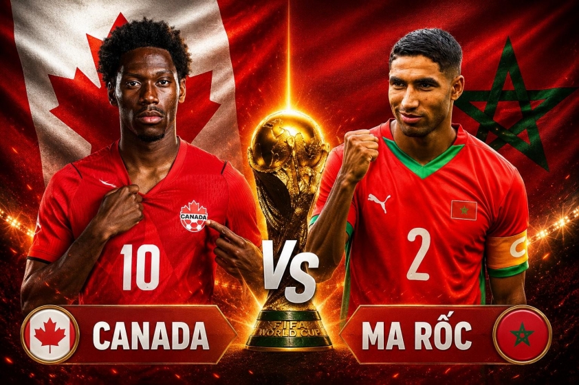 Dự đoán bàn thắng, góc & thẻ phạt Canada vs Morocco - World Cup 2026 860572