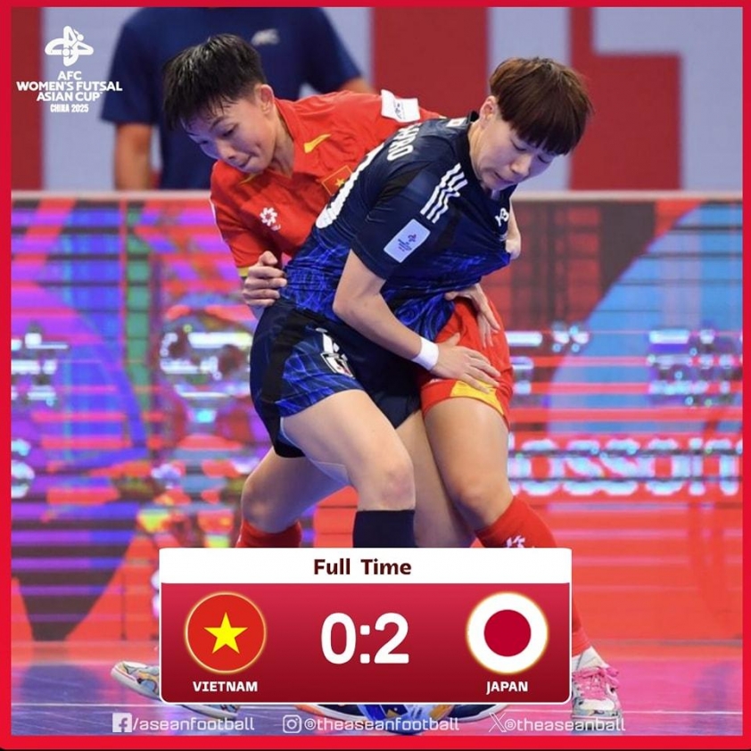 Thua Nhật Bản, ĐT nữ futsal Việt Nam tan mộng World Cup 634020