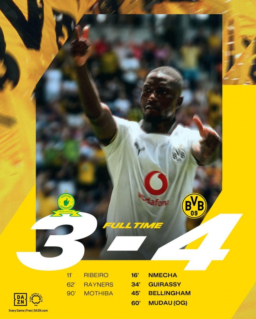 Bellingham ghi bàn, Dortmund thắng trận đầu tiên tại Club World Cup 653728