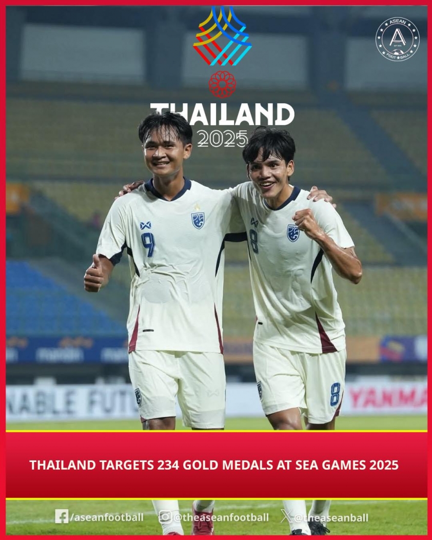 Thái Lan đặt mục tiêu cực khủng, thâu tóm gần nửa HCV SEA Games 678945