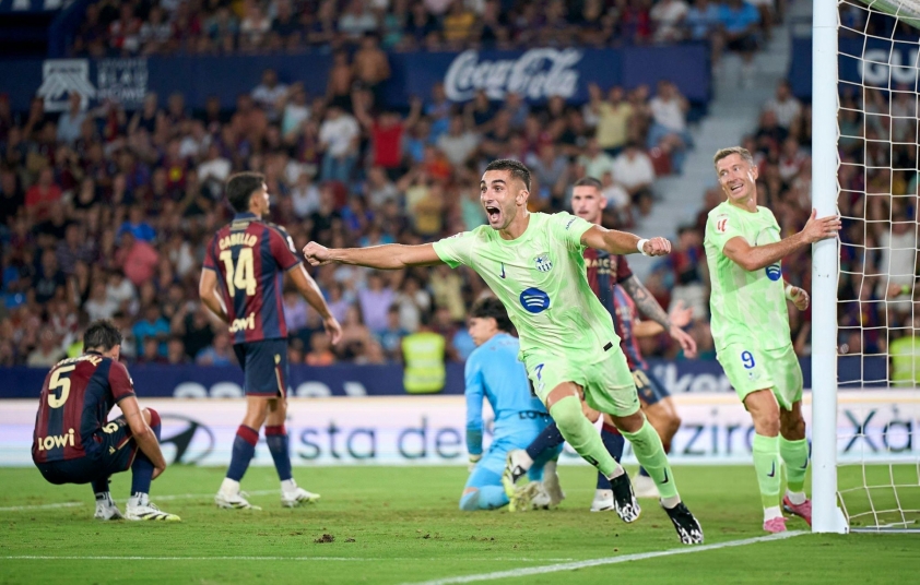 Barca ngược dòng khó khăn để vượt qua Levante 5 ket qua levante vs barca