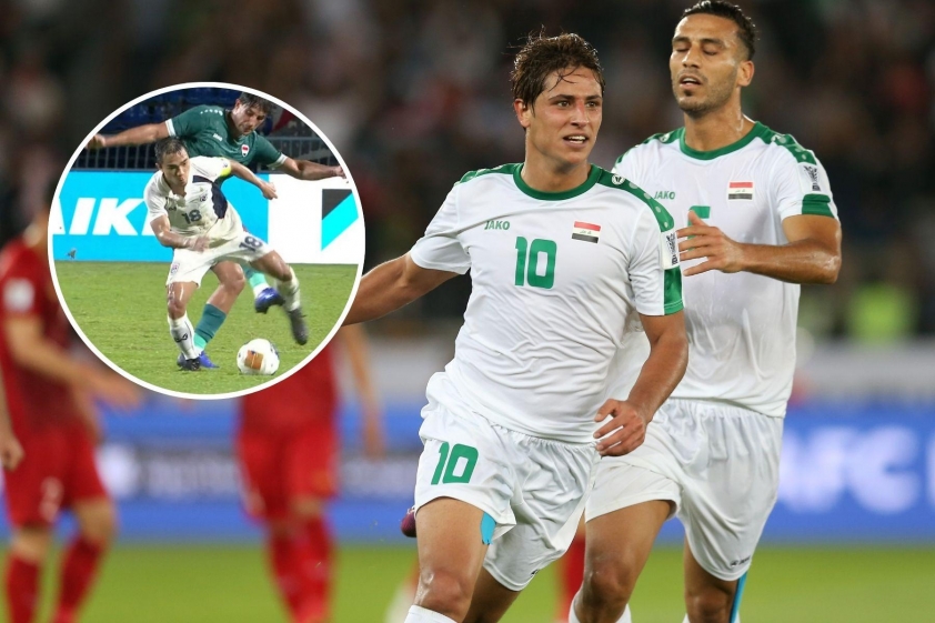 Cầu thủ Iraq triệt hạ Chanathip có thể bị FIFA, AFC phạt-700932