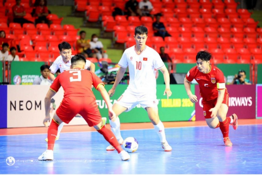 Futsal Việt Nam vs Trung Quốc