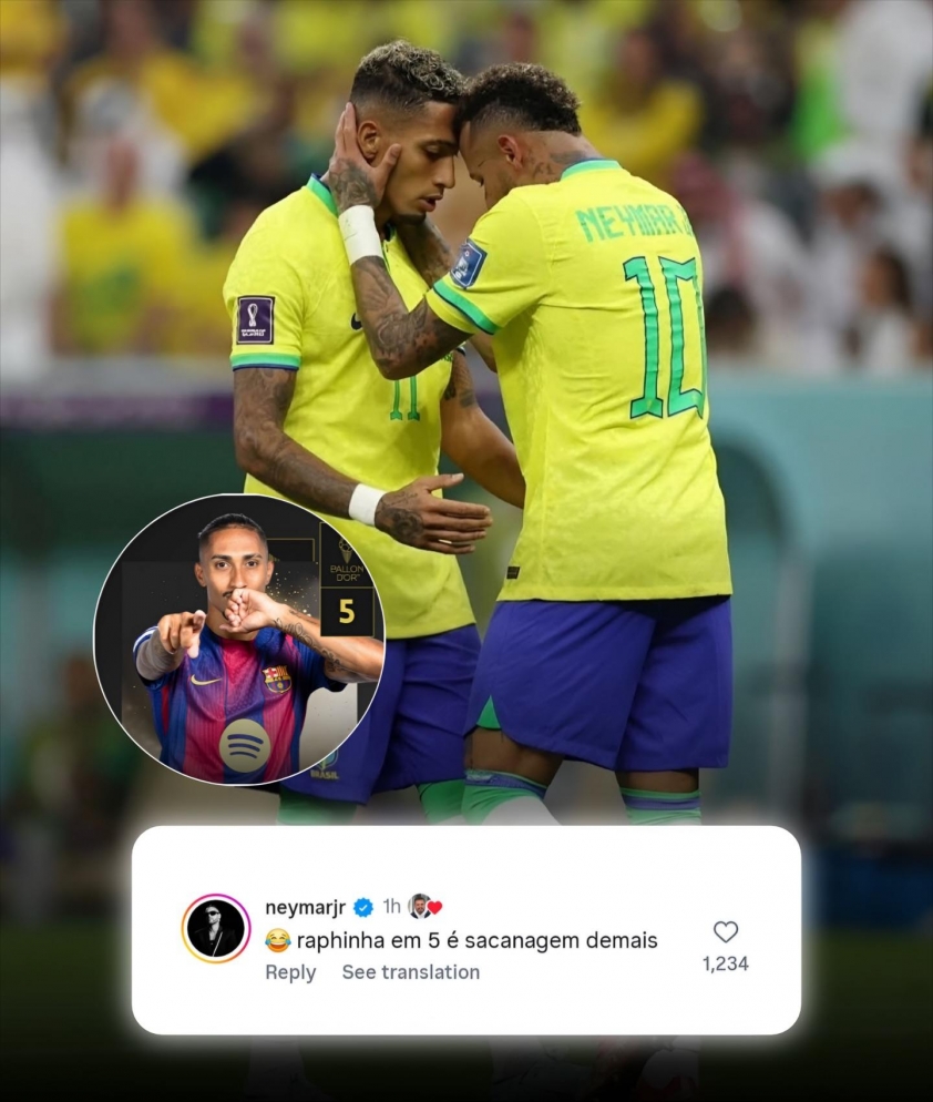Neymar phản ứng bất ngờ về tranh cãi của Quả bóng Vàng 709430