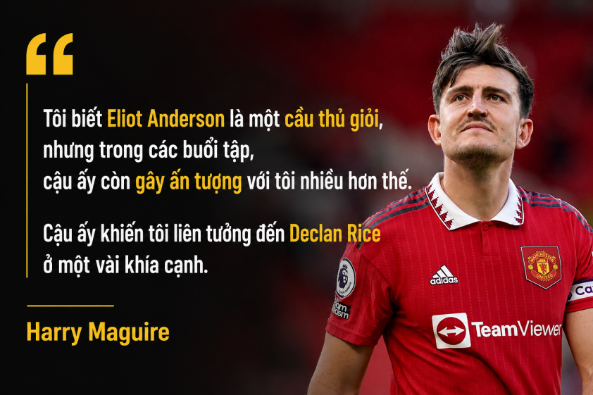 Tin chuyển nhượng tối 19/6: Maguire gửi thông điệp tới MU về 'Declan Rice mới' 853733