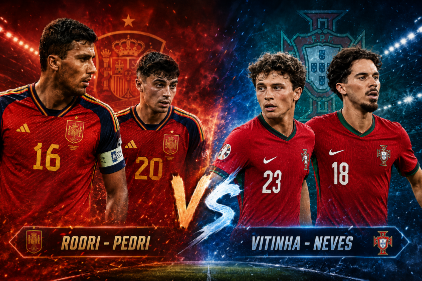 Điểm nóng đại chiến Bồ Đào Nha - Tây Ban Nha: Thử thách giải mã ma trận La Roja 863068