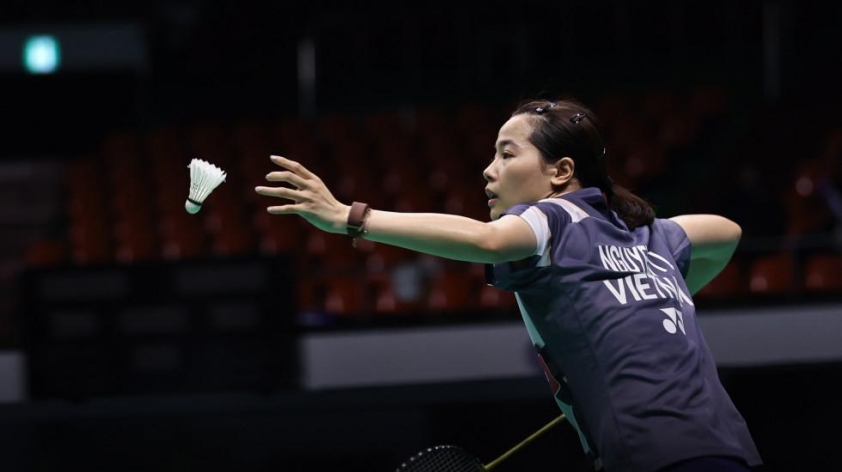 Trực tiếp cầu lông Nguyễn Thùy Linh vs Xu Wen Jing: Khó khăn chồng chât! 878565