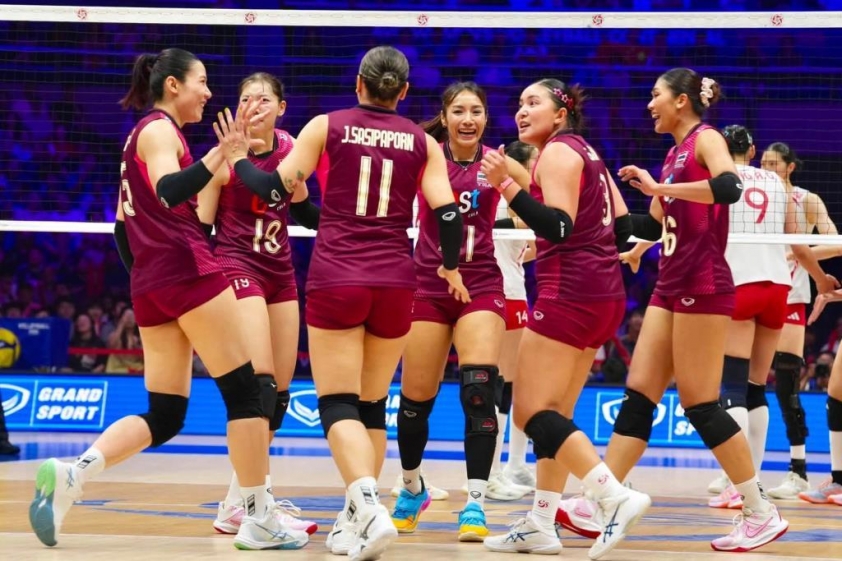 Tuyển Thái Lan nhận “mưa tiền thưởng”, thăng hạng 14 thế giới sau chức vô địch châu Á bóng chuyền nữ