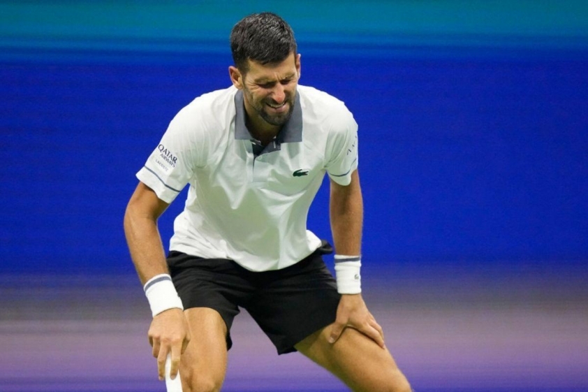 Novak Djokovic bật khóc sau khi bị loại sốc ngay vòng 1 US Open 2026