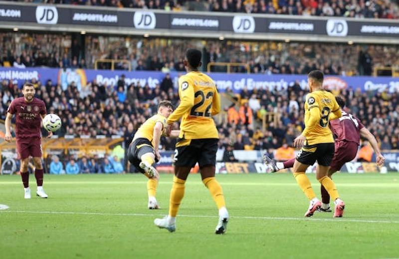 Man City Gỡ Hòa Tỉ Số Phút Cuối Trước Wolves