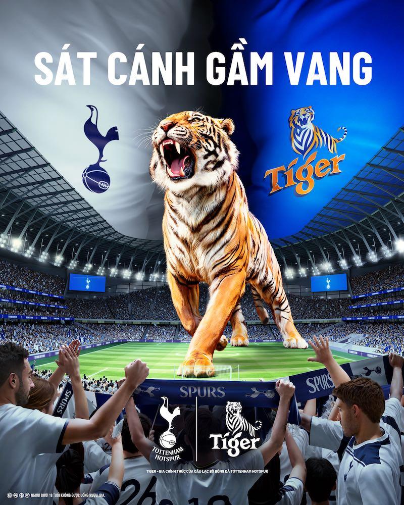 Tiger Beer và cú bắt tay “khuấy đảo” cộng đồng bóng đá cùng CLB Tottenham Hotspur 572648