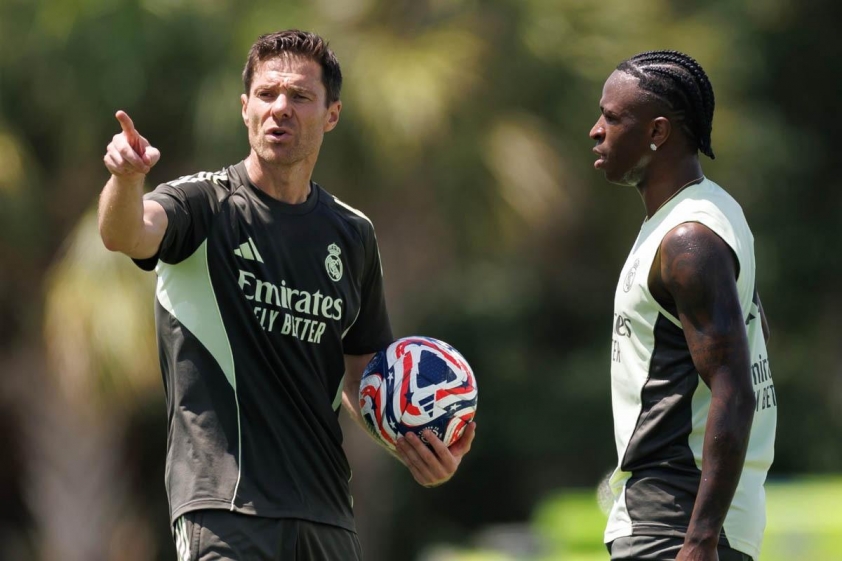 Vinicius bất mãn với tân HLV Xabi Alonso 664920