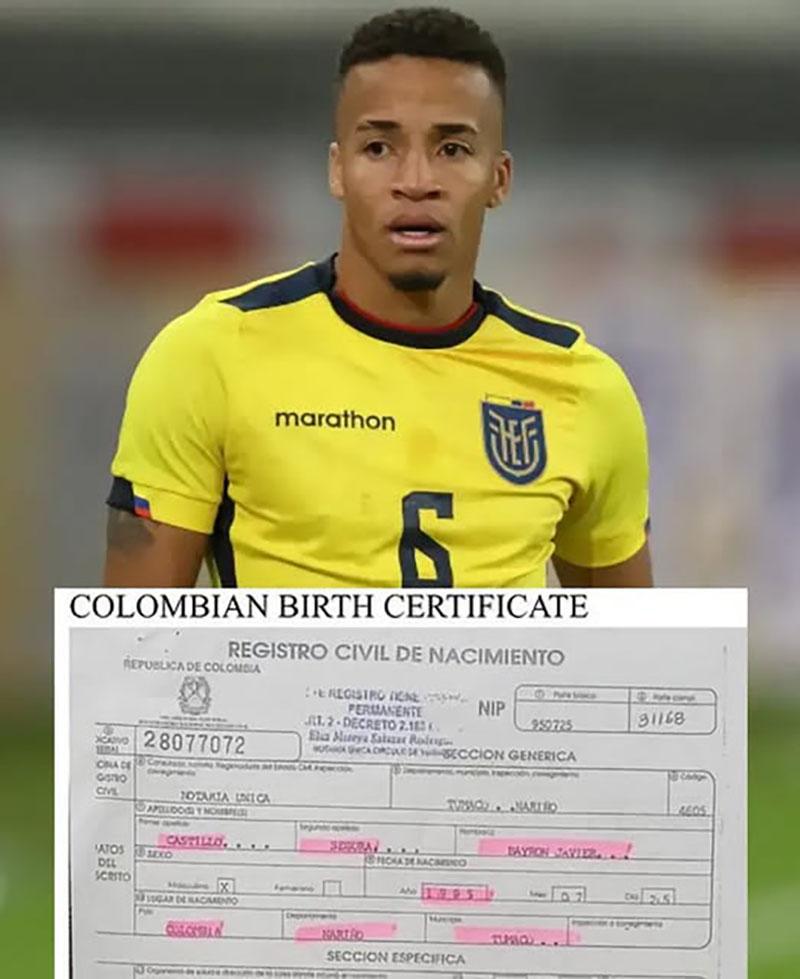 Nhập tịch sai quy định, đội tuyển Nam Mỹ bị trừ điểm tại VL World Cup 719768