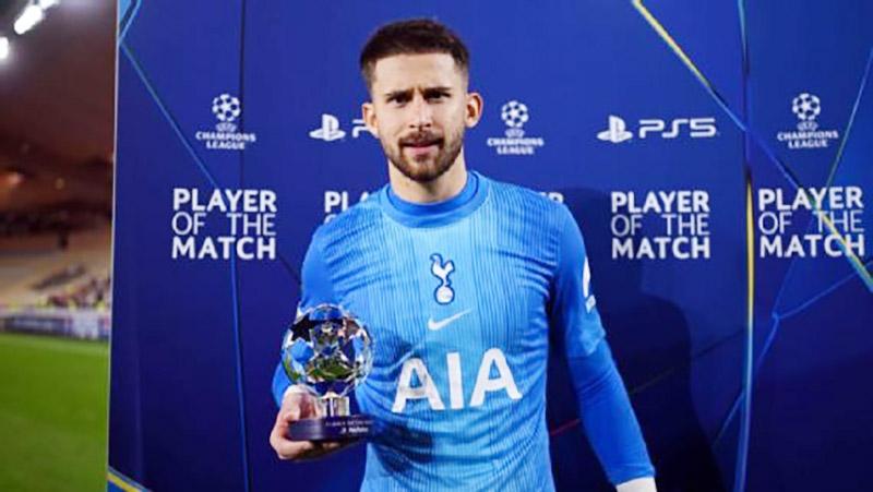Thủ môn Tottenham xuất thần, nhận 10 điểm tuyệt đối 727008