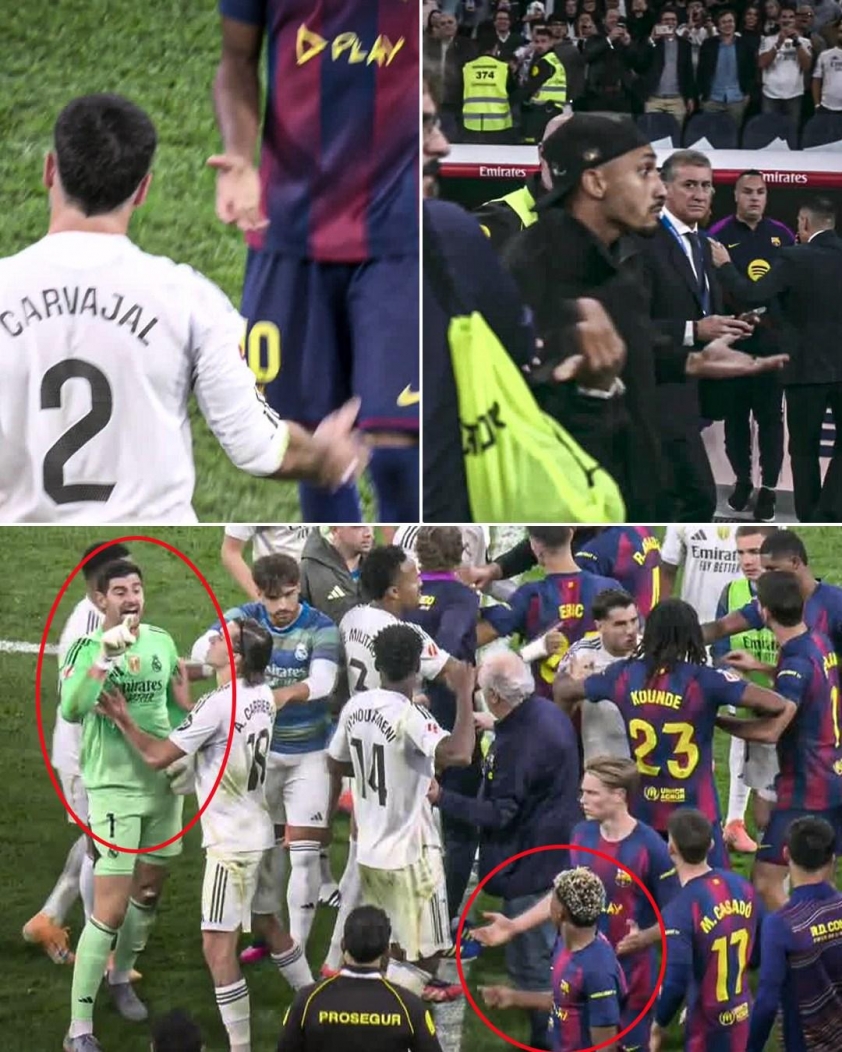 "Carvajal dạy bảo Yamal, khơi mào drama sau El Clasico" 7 Đội trưởng Real Madrid bị tố phản ứng thái quá với Yamal 729320