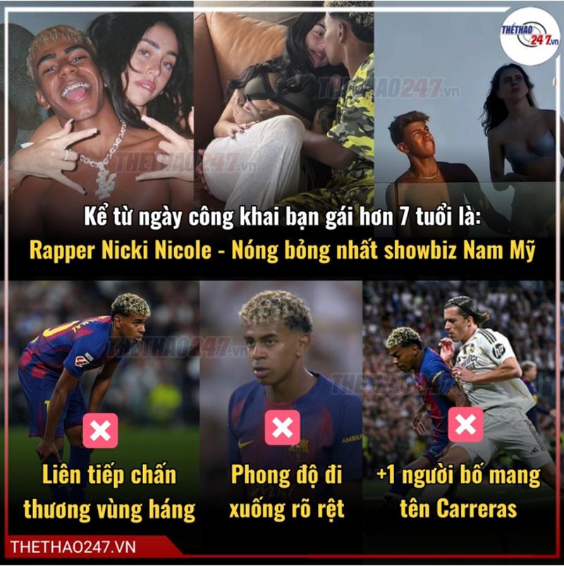 Yamal ra quyết định lớn để cứu vớt sự nghiệp của mình 5 Đội trưởng Frenkie de Jong lên tiếng bảo vệ Lamine Yamal, chỉ trích cách hành xử của đàn anh Dani Carvajal 729688