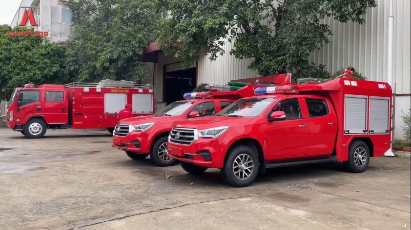 Xe chữa cháy cỡ nhỏ SANDEUR S-100: Bước đột phá mới trong công tác phòng cháy chữa cháy tại Việt Nam 497929