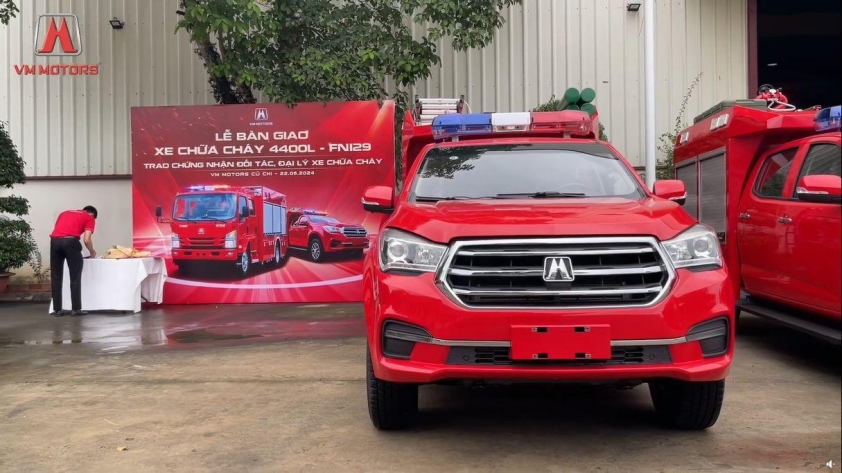 Xe chữa cháy cỡ nhỏ SANDEUR S-100: Bước đột phá mới trong công tác phòng cháy chữa cháy tại Việt Nam 497930