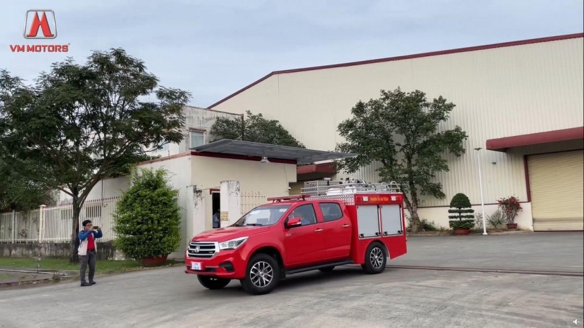 Xe chữa cháy cỡ nhỏ SANDEUR S-100: Bước đột phá mới trong công tác phòng cháy chữa cháy tại Việt Nam 497934
