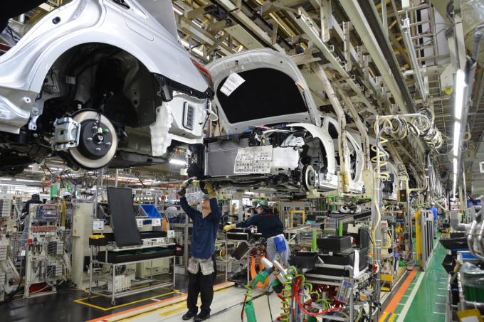 Toyota giảm sản lượng 6 tháng liên tiếp trong năm 2024 521566