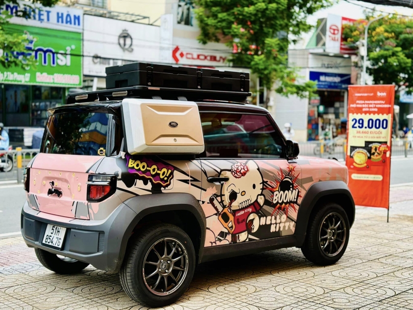 Tất tần tật chi phí gói độ Hello Kitty của VinFast VF3 trị giá hơn 230 triệu đồng 531608