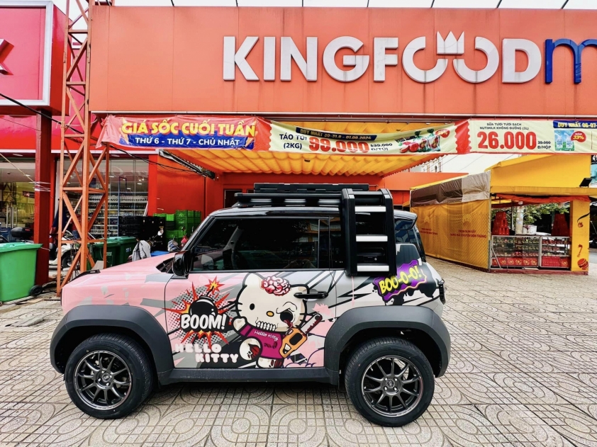 Tất tần tật chi phí gói độ Hello Kitty của VinFast VF3 trị giá hơn 230 triệu đồng 531609