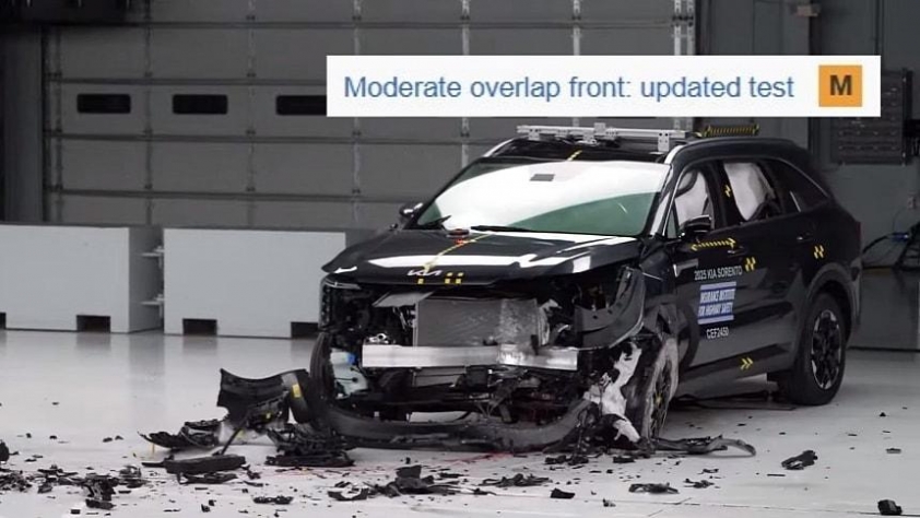 Kia Sorento 2025 không đạt kết quả an toàn IIHS như kỳ vọng 552108