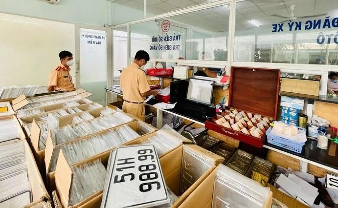 Quy định mới về giá khởi điểm của biển số