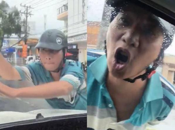 Cần Thơ: Triệu tập người đàn ông đập phá ô tô giữa đường vì bức xúc bị bấm còi 631565