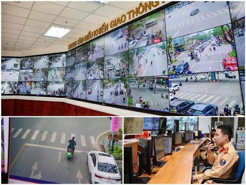 Hà Nội: CSGT dùng máy ảnh lưu động xử lý xe máy vi phạm giao thông 637923