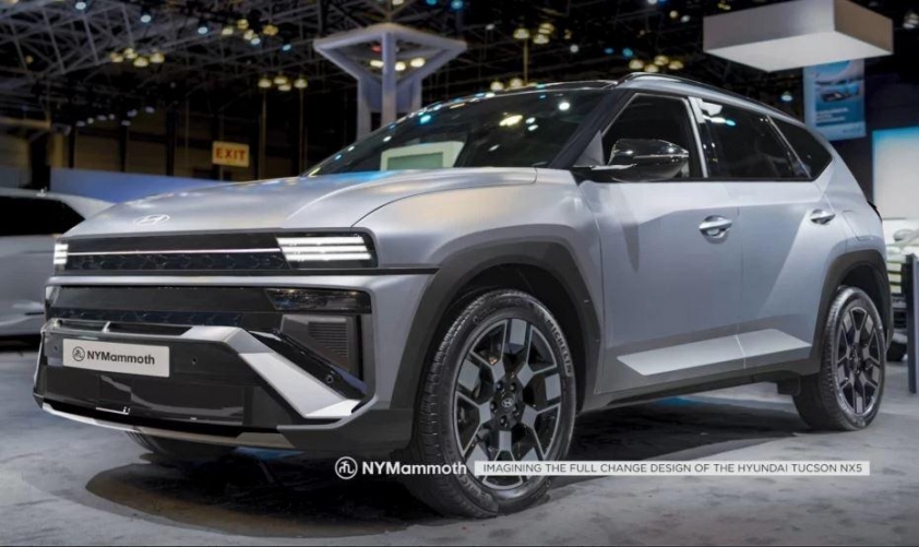 Đây có thể là thiết kế Hyundai Tucson 2026: Lột xác toàn diện, sẵn sàng bước vào kỷ nguyên xe thông minh 644550