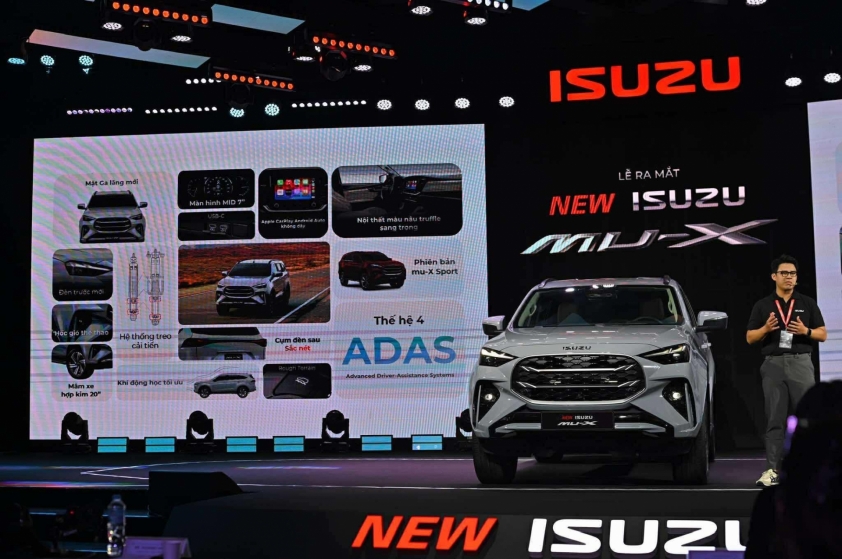 Isuzu mu-X 2025 ra mắt tại Việt Nam: Nâng cấp thiết kế, giữ vững triết lý tiết kiệm 645622