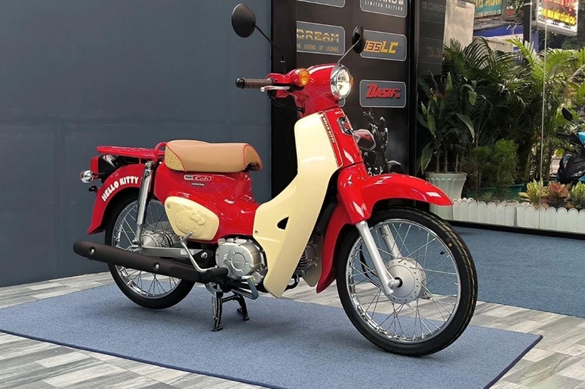 Phiên bản giới hạn Super Cub 50 Hello Kitty cập bến Việt Nam với nhiều chi tiết độc đáo 655222
