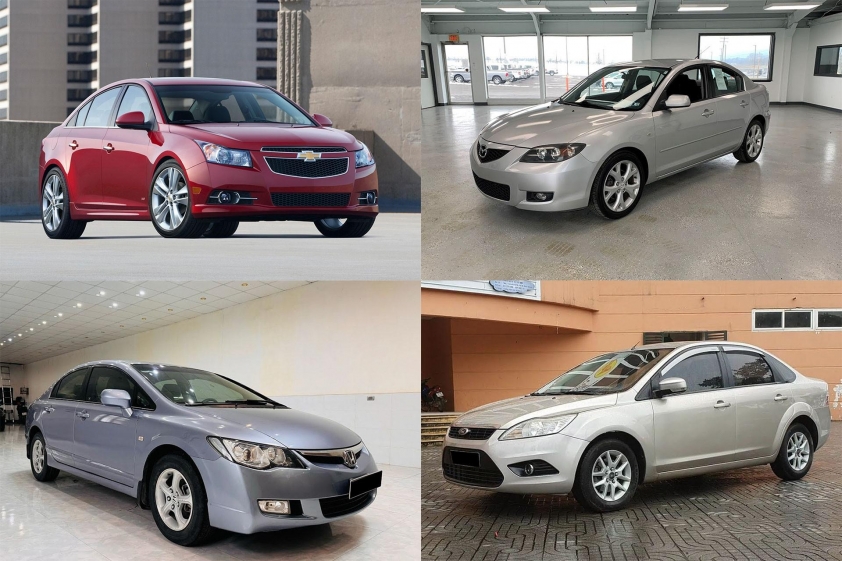 Top 10 xe sedan phổ thông cũ giữ giá nhiều nhất 2025 655890