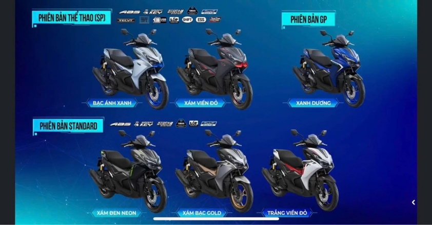 Yamaha NVX 155 2025 ra mắt: Lần đầu có