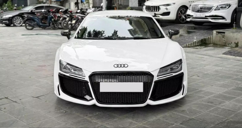 Audi R8 độ độc nhất xuất hiện tại Hà Nội: Giá 3,2 tỷ, vẫn giữ nguyên chất siêu xe V8 665830