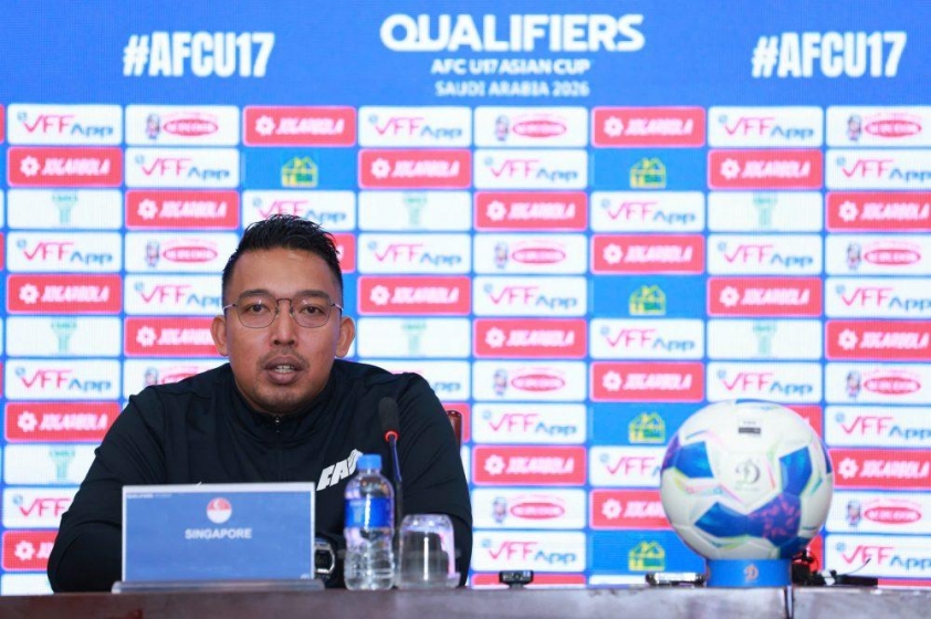 HLV Singapore tự tin sẽ thi đấu sòng phẳng với U17 Việt Nam