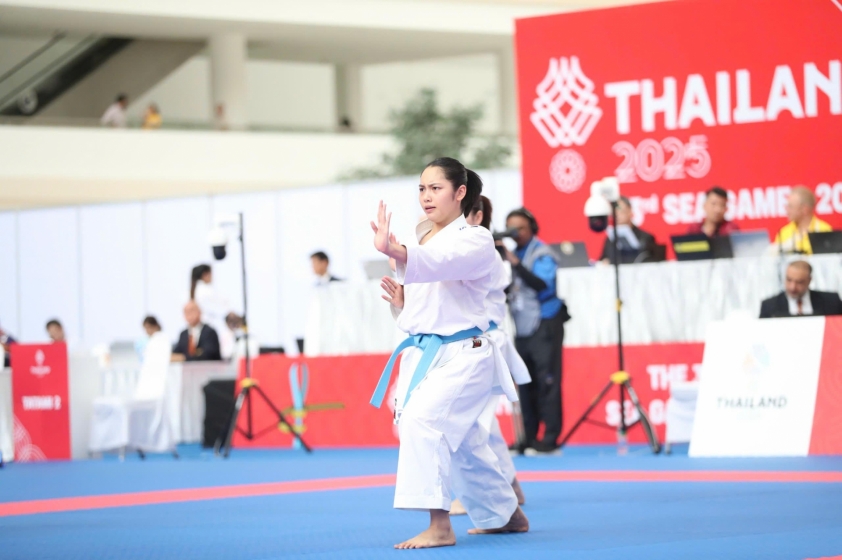 NÓNG: Karate mang về HCV thứ 5 cho Việt Nam ở SEA Games 33 758128