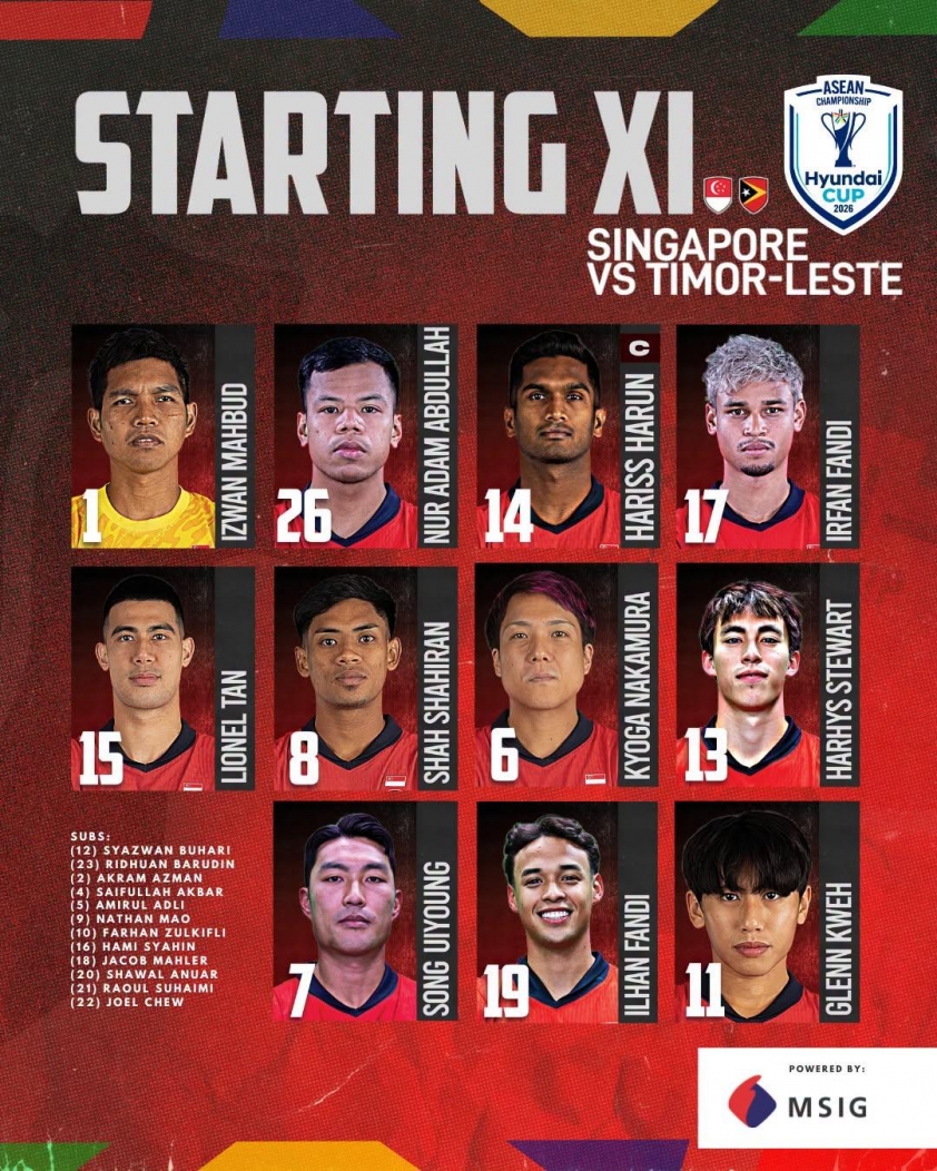 Trực tiếp Singapore vs Timor Leste: Thị uy sức mạnh? 874319